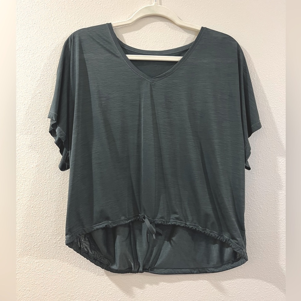Teal lululemon top